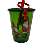 New Starbucks 2019 Green Tumbler Holiday Christmas Ornament Japan Ultra Rare Le