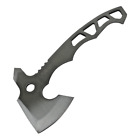 Defender One Piece Solid Stainless Survival Camping Hatchet Axe   Sheath