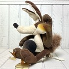 Applause Looney Tunes Wile E  Coyote Suction Cup Plush Vintage 1994 Warner Bros 