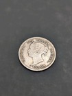 1898 Canada Five 5 Cents Silver Coin  Queen Victoria 