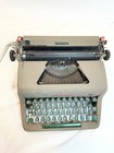 Vintage 1950s Royal Aristocrat Portable Typewriter W case - Needs Service