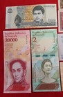 Unc  Lot Of 7  Different Foreign Paper Money Banknotes World Currency 