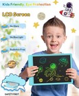 10 Inch Lcd Writing Tablet Colorful Electronic Doodle Board Drawing Pad For Kids