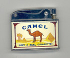 Old Advertising Penguin Lighter  camel Have A Real Cigarette  Vg Japan Made