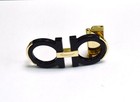 Ferragamo Men s Black gold Gancini Belt Buckle For 1 38in w Leather Belts