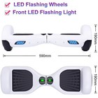 Hoverboard Electric 6 5   Light-up Wheels Dual Motors Hoverboard For Kids