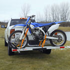 Black Widow Aluminum Dirt Bike Carrier With Wheel Chock     400 Lb  Capacity