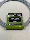Steel Wire Rope Cable 1 8 In  X 100 Ft  Security Cable Galvanized Baron 96005