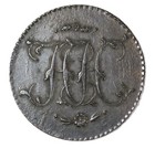 1795 Scotland Edinburgh Lothian Harrison s Conder Token 1 2p D h-20