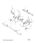Polaris Tube  Lower Clip  Aluminum  Black E-coat  Genuine Oem Part 1022959-329