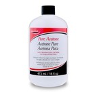 Professional Strength Pure Acetone Nail Polish Remover - 16 Fl Oz  Formula