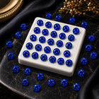 100 Pcs Blue Sapphire Round Shape 5 Mm Certified Loose Gemstone Lot