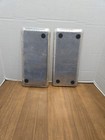 Vintage  Hammered Aluminum Decorative Trays Nice Condition