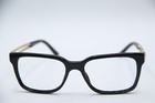 New Versace Mod 3218 Gb1 Gold Black Authentic Designer Eyeglasses 53-17
