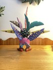 Authentic Oaxacan Wood Carving Alebrije  martian  Signed Luis Sosa Calvo Mexico