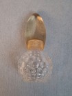 Hobnail Anucci Femme Perfume  33 Oz Miniature Glass Bottle Rare Vintage Empty