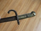 French 1866 Chassepot Bayonet Early Production Franco Prussian War Relic