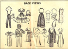 Vintage Sewing Pattern -  Wardrobe For 11 1 2  Fashion Doll -barbie Mccalls 7137