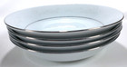 4 X Crown Ming Fine China Jian Shiang Royal Palm   10 5  Dinner Plates  