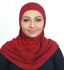 Al Ameera Muslim Hijab Pure Cotton One Piece Hood   Hijab Tube Under Scarf Cap