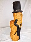 Vtg Mr Mister Peanut Planters Paper Mache Figural Container Advertising 1930 s