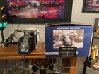 Harley-davidson Tank Radio With Headlight   Engine Sound In Original Box W video