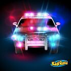 Kidirace Remote Control Police Car Toy With Lights And Sirens - Rechargeable