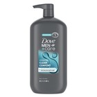 Dove Men care Clean Comfort Body Face Wash Hydrating 30oz 4 Pack Men