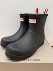 New Hunter Women s Original Short Play Boots Black Size 8