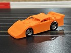 Scs Aurora Afx Magnatraction Dirt Late Model 3d Ho Slot Car Body Orange