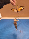 Fairy Butterfly Mobile Hanging Ornament Whimsical Art Doll Decor Decoration