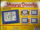 Cra-z-art Retro Magna Doodle Magnetic Drawing Board For Kids 3 And Up Blue white