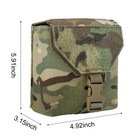 Krydex Tactical Pouch Molle Belt Nvg 14 Night Vision Padded Carrying Case Bag