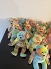 Ty Beanie Baby 1996    peace    The Bear Rainbow Pe Pellets  Rare Colors  New      
