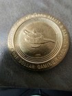 Aladdin Resort   Casino  1 Slot Gaming Token Las Vegas Nevada Nv Brass  2000