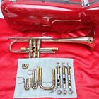 Bach Stradivarius Model 239 C Trumpet Used With Case Mouthpiece