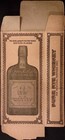 C1920s Old Overholt Whiskey Original Pint  Box Broad Ford Pa Distillery