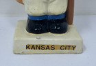 Vtg Original  60s Kansas City Athletics Baseball Bobblehead Nodder W  White Base