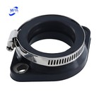 For Harley-davidson Rubber Manifold Flange 42mm Smoothbore Carb Hs42 062-42k