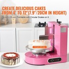4-12  Cake Cream Decorating Machine Cake Spreading Frosting Smearing Machine