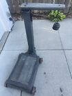 Antique Fairbanks Platform Scale W Brass Beam And Weights