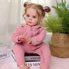 22  Reborn Dolls Baby Vinyl -silicone Realistic Soft Handmade Newborn Doll Gift