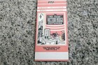 Vintage Matchbook Flat   Victor Hugo Restaurant Rotunda Beverly Hills California