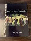 Rare Vintage 2003 Europe Matchbox 20 Band Artist Crew Only Itinerary Tour Book