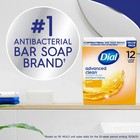 Dial Antibacterial Deodorant Bar Soap  Advanced Clean  Gold 4 Oz 12 Bars