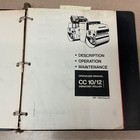 Dynapac Cc-10 12 Operation Maintenance Manual Parts Catalog Vib Compactor Roller