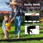 Garden Landscape Edging 6-pack Raised Bed Edging Borders Steel Lawn Edgings 20ft