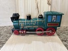 Vintage Marx Battery Operated Whistling Lighted Piston Locomotive Toy