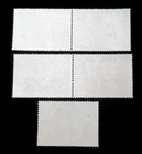 Great Britain Stamps Sc 709-713 Good King 3p Set Of 5 Mint Mnh 1973