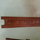 Authentic Tag Heuer Sel Brown Leather Watch Strap Band 14mm With Buckle Bn0477